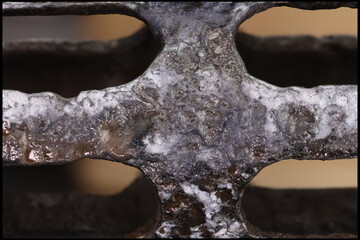 Fragment of Large-Caliber Barrel from Vintage Heavy Weapon