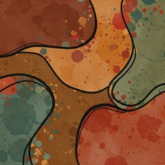 Vibrant Abstract Gradient Background with Fluid ShapesA modern and colorful abstract background featuring smooth gradients, flowing shapes, and soft textures. Ideal for use in digital designs, present