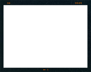film frame vintage overlay element clipart