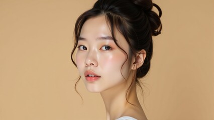 Portrait Of An Asian Woman