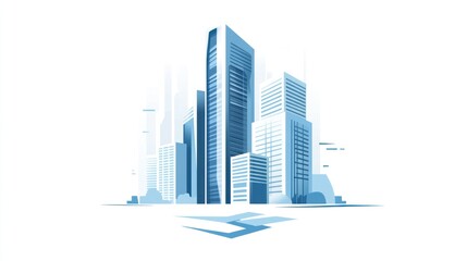 Obraz premium Cityscape Illustration (1)