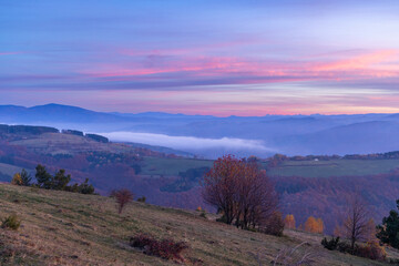 Typical landscape in National park Polana mountains, Slovakia © Richard Semik