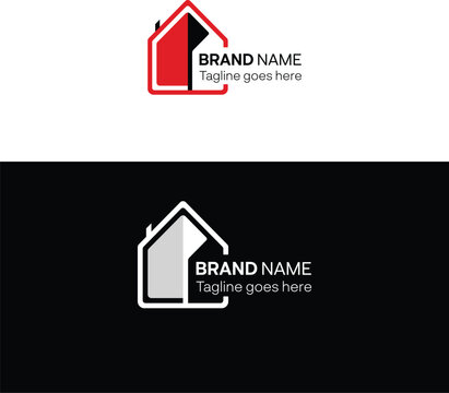 Logo design, Home logo, real estate logo, property logo