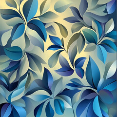 Seamless tile patterns combining cultural, modern, and botanical inspirations for commercial vector.