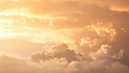 Dreamy Cloudy Gradient Background in Soft Brown and Cream Tones