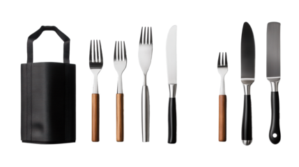 Barbecue Tools Set with Steak Knives and Forks