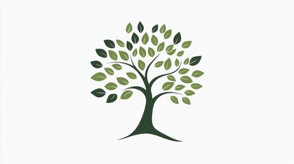 Fototapeta premium Simple Tree Graphic Design