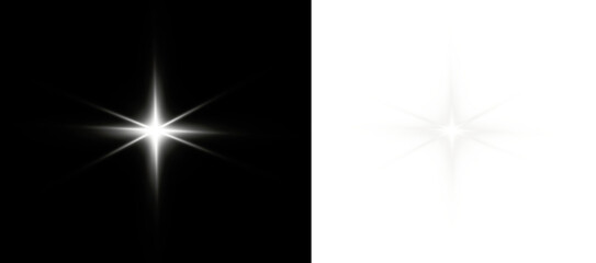PNG sparkling galaxy beam with twinkle spiral and fantasy starlight, space flash and magic glow, PNG white star celebration and transparent explosion background for night party light effect.