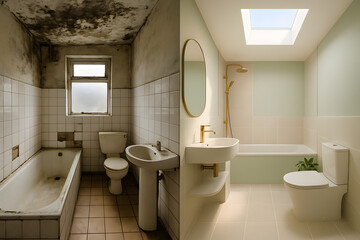 Bathroom Renovation Transformation Before and After