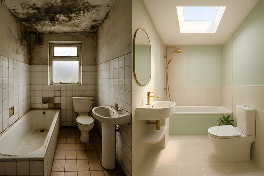 Bathroom Renovation Transformation Before and After