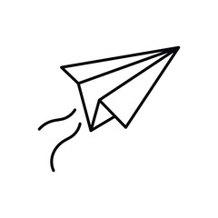 Paper Plane Vector icon