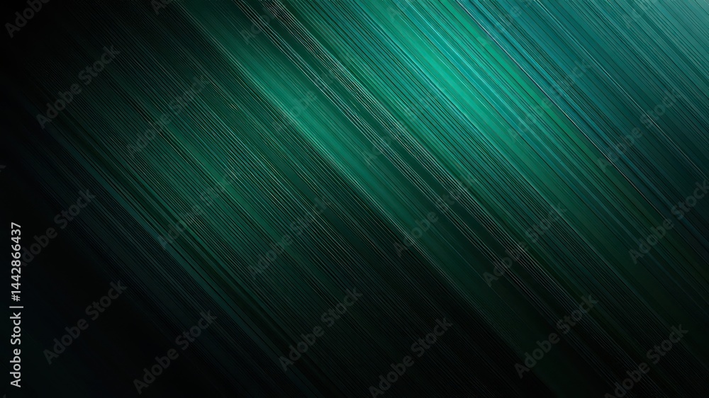 Poster abstract teal and black diagonal lines texture background image