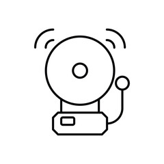 Obraz premium School Bell Vector icon