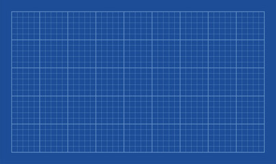 Blue cutting mat isolated on transparent background, cut out