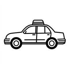 Naklejka premium police car vector illustration