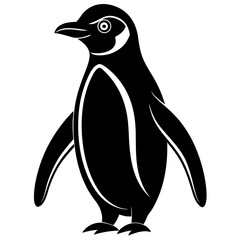 penguin vector on tranparent background