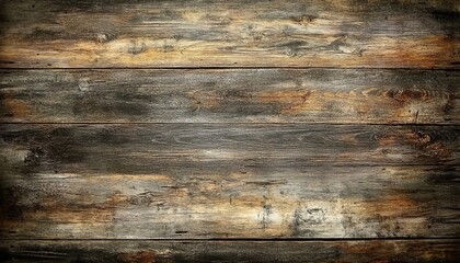 Fototapeta premium Weathered vertical wooden planks texture.