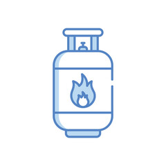 Gas Cylinder Vector icon