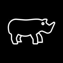 Rhino Vector Icon