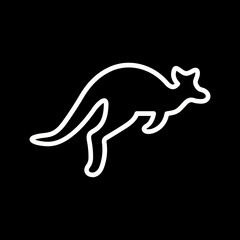 Kangaroo Vector Icon