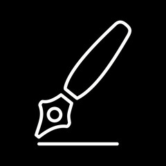 Calligraphy Vector Icon