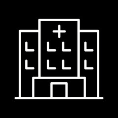 Obraz premium Hospital Vector Icon
