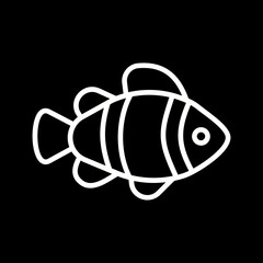 Clownfish Vector Icon