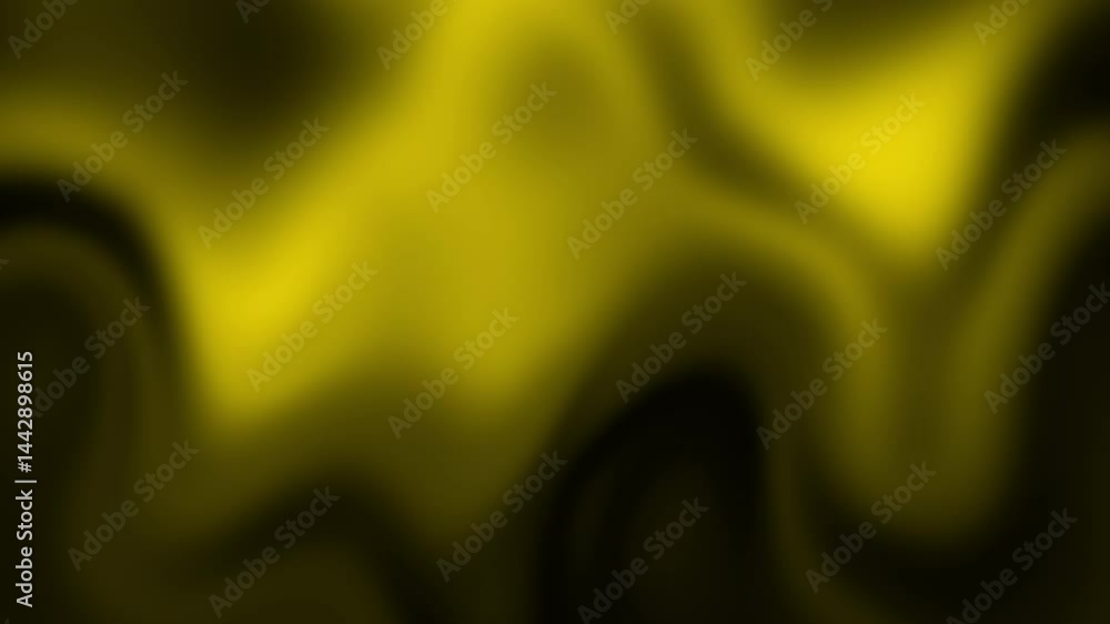 Poster abstract green and black silk waves create a soft, liquid texture with subtle light patterns