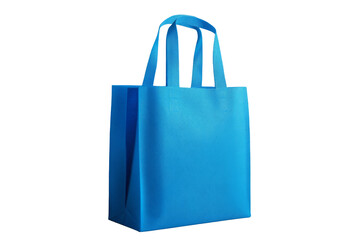 Blue Reusable Shopping Tote Bag