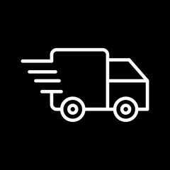 Delivery Truck Vector Icon