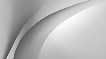 Smooth Grey Gradient Background with Minimalist Design for Various Creative Projects