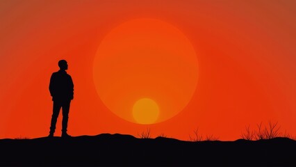 Fluorescent text image with dark background