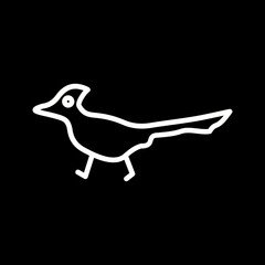 Roadrunner Vector Icon