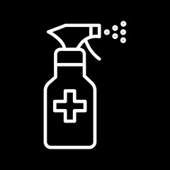 Disinfectant Vector Icon