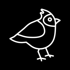 Cardinal Vector Icon