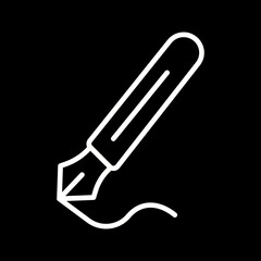 Fountain Pen Vector Icon