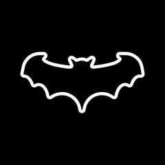 Halloween Bat Vector Icon