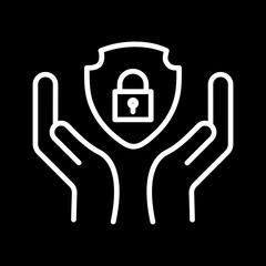 Cybersecurity Solutions Vector Icon