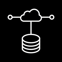 Secure Data Center Vector Icon