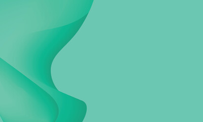 Abstract Vector Background Olo Color with Shadow Waves. Hand Drawn Vector Art.