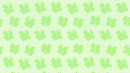 Green clover texture pattern
