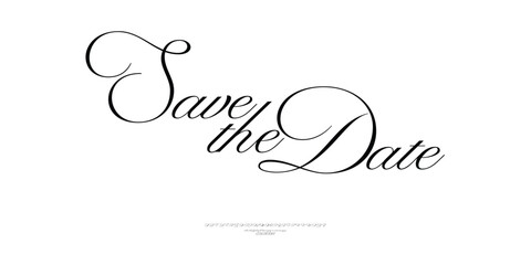 save the date vector ideas, calligraphy wedding invitation card font logo letterpress calligraphy