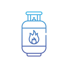 Gas Cylinder Vector icon