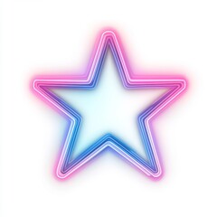 Neon star graphic design (2)