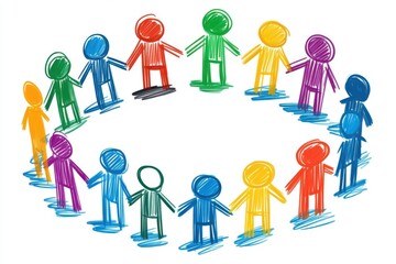 Inclusive teamwork in a multicultural setting fostering dialogue and collective ideas for strong collaboration and community growth