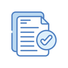  Confirmation  Icon vector stock illustration