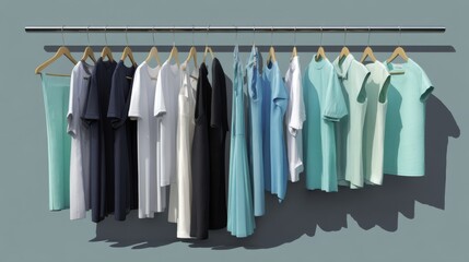 Augmented Reality Fashion Try-On Illustration