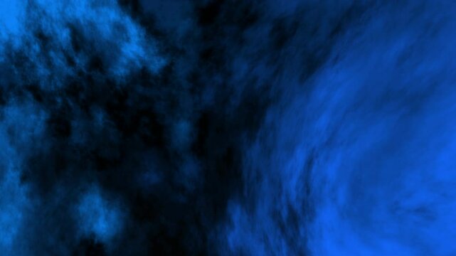 Fog png blue and black abstract background perfect for adding mysterious atmosphere to design projects, ideal for digital art and website motion backgrounds.