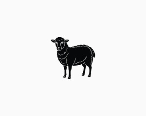 vector illustration of a sheep
