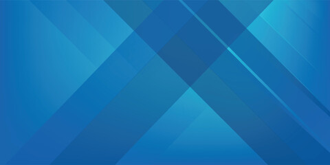 Fototapeta premium Abstract blue vector background for use in multipurpose design. Dark blue vector abstract background. Creative illustration in geometric shapes style with gradient. Vector illustration design